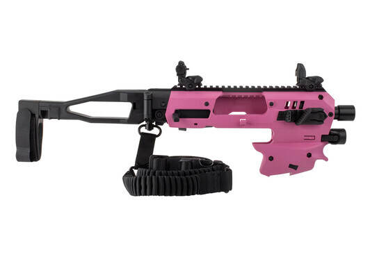 CAA MCK advanced kit pink polymer with folding sights